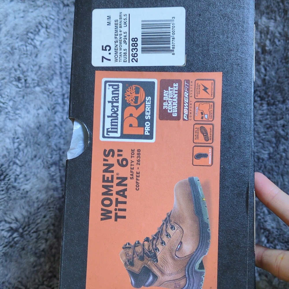 Timberland PRO Women's TiTan 6" Sz 7.5 - Picture 6 of 6